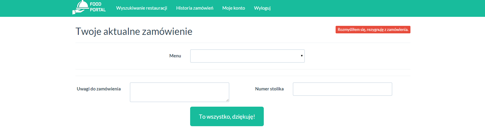 Składanie zamówienia